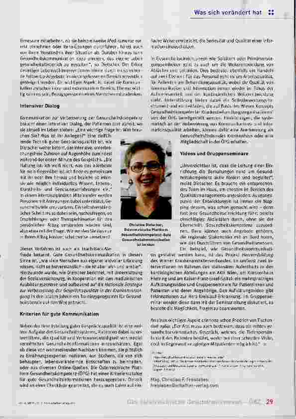 Vorschauseite 2: Vom Monolog zum Dialog
