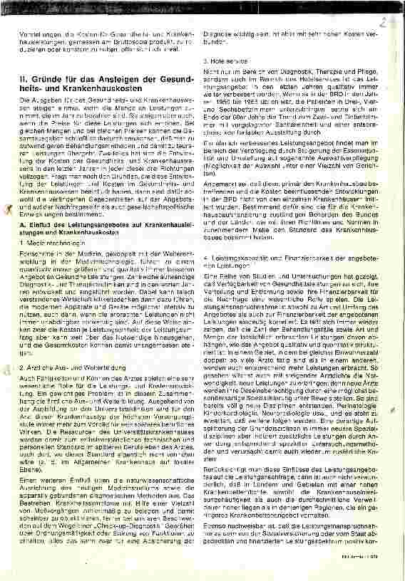 Vorschauseite 2: Kostensteigerung, Kostenbegrenzung, Qualitätssicherung im Bereich der Krankenhausversorgung