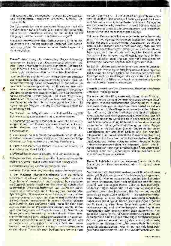 Vorschauseite 6: Kostensteigerung, Kostenbegrenzung, Qualitätssicherung im Bereich der Krankenhausversorgung
