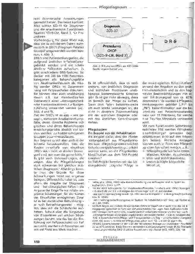 Vorschauseite 4: Die Bedeutung von Pflegediagnosen in Gesundheitsökonomie und Gesundheitsstatistik