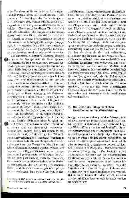 Vorschauseite 3: Ein Beitrag zu einer Fachdidaktik Pflegedas Duisburger Modell