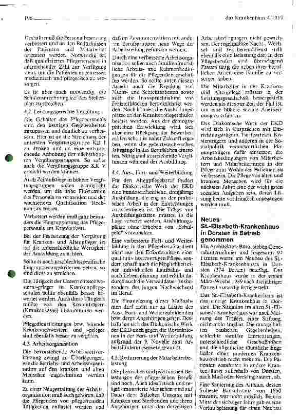 Vorschauseite 2: Diakonisches Werk: Krankenpflegekräfte entlasten