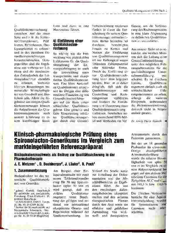 Vorschauseite 3: Wirtschaftlichkeit durch Qualitätsmanagement Editorial