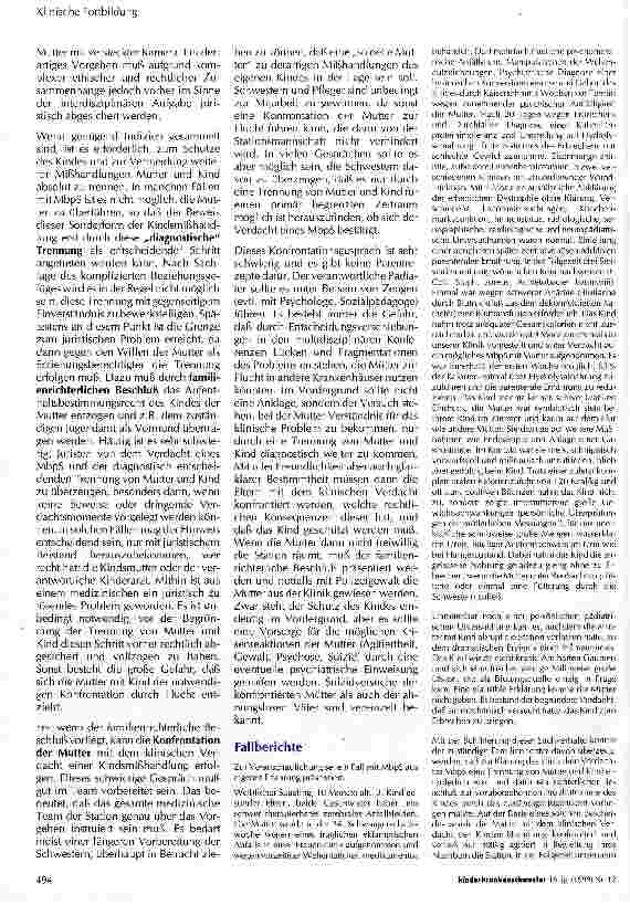Vorschauseite 4: Münchhausen-by-proxy-Syndrom