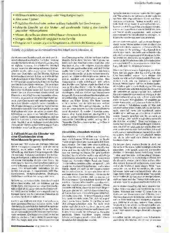 Vorschauseite 5: Münchhausen-by-proxy-Syndrom