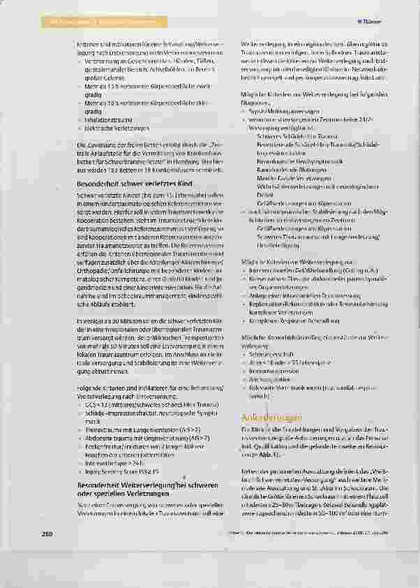 Vorschauseite 6: Die herausfordernde Versorgung von schwer verletzten und polytraumatisierten Patienten