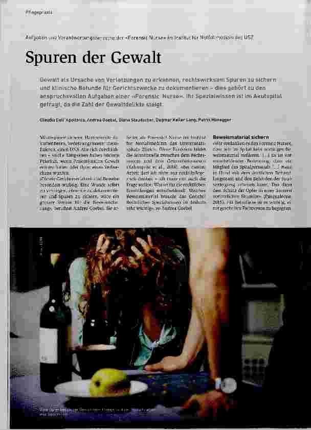 Vorschauseite 1: Spuren der Gewalt