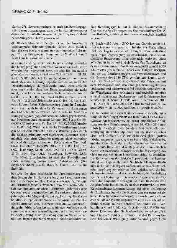 Vorschauseite 5: Anspruch des Patienten auf Schadensersatz hei einer schuldhaftenFehlleistung des Arztes