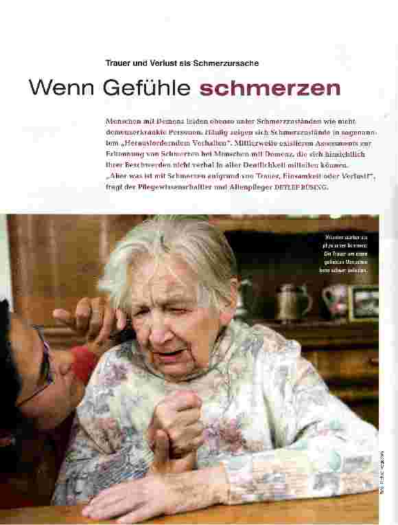 Vorschauseite 1: Wenn Gefühle schmerzen
