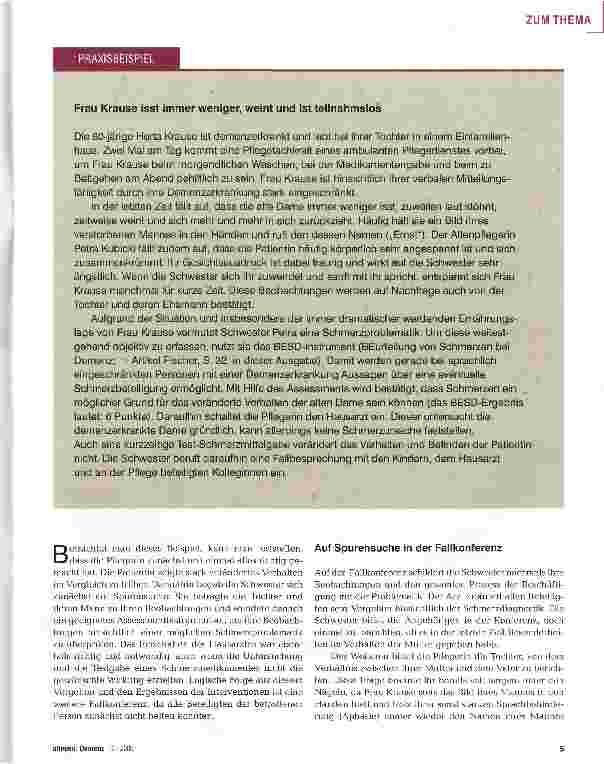 Vorschauseite 2: Wenn Gefühle schmerzen
