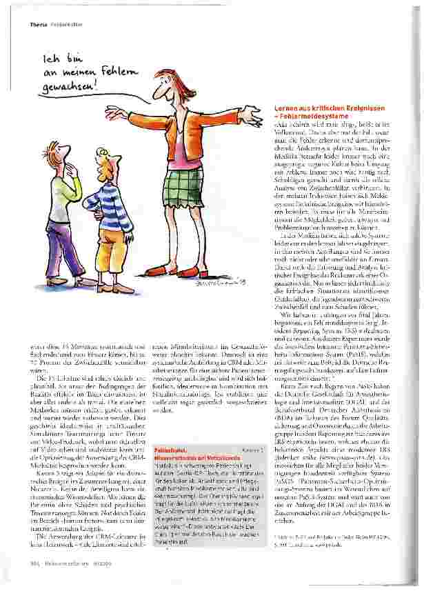 Vorschauseite 3: Fehler sind normal, aber es soll nichts passieren