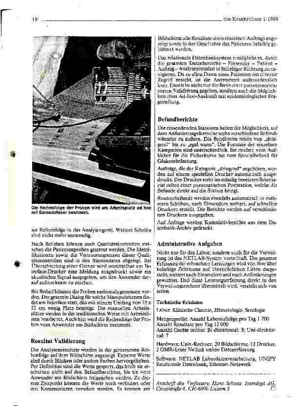 Vorschauseite 3: Das papierlose Labordurch NETLAB