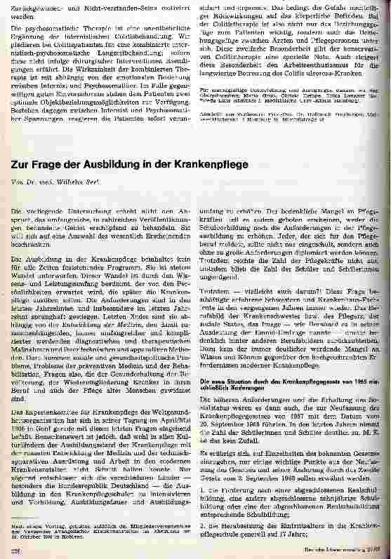 Vorschauseite 3: Psychosomatische Behandlung der Colitis ulcerosa