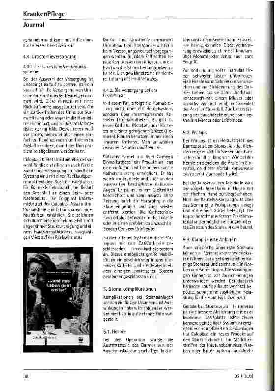 Vorschauseite 4: ...und das Leben geht weiter! Das Stoma und dessen Versorgung