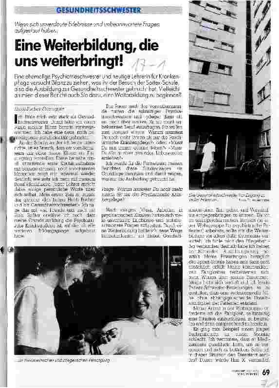 Vorschauseite 1: Eine Weiterbildung, die uns weiterbringt!