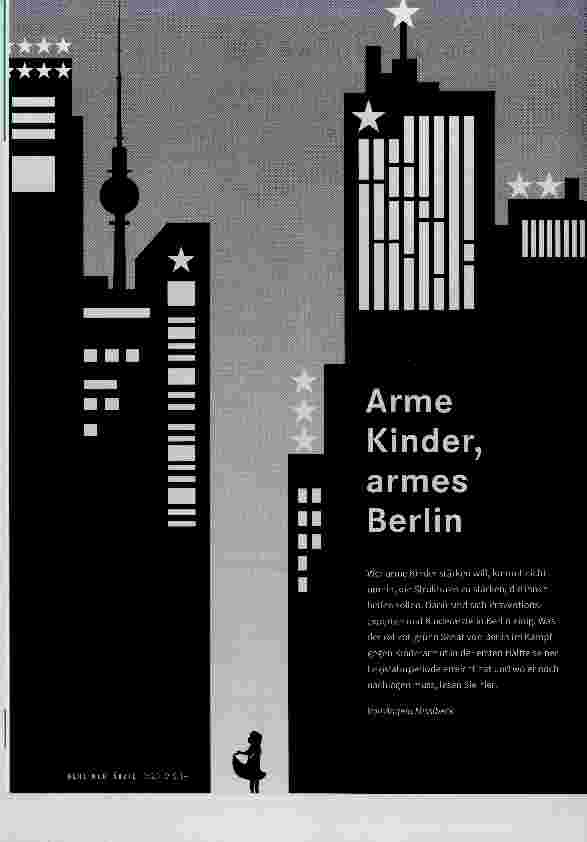 Vorschauseite 1: Arme Kinder, armes Berlin