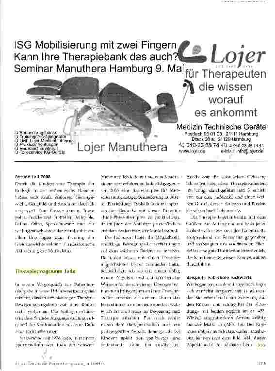 Vorschauseite 2: Judo in der Physiotherapie?
