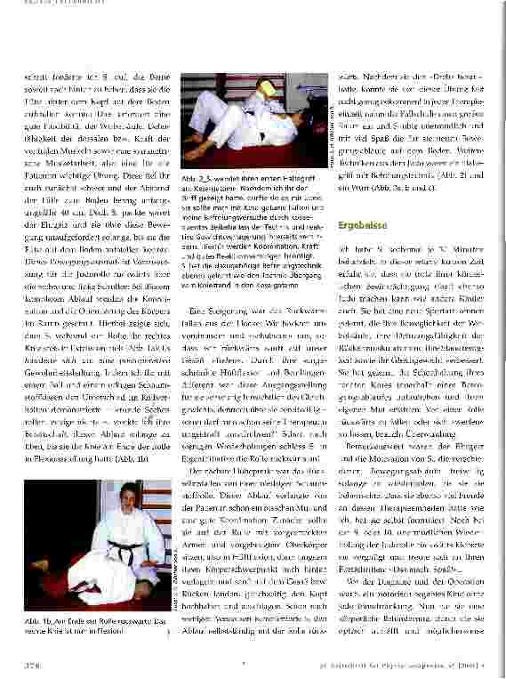 Vorschauseite 3: Judo in der Physiotherapie?