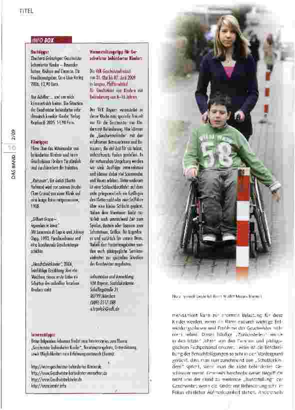 Vorschauseite 2: Wir sind keine Schattenkinder
