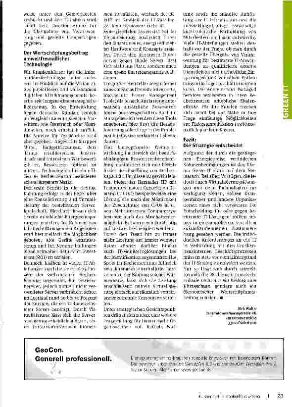Vorschauseite 2: Das Revival von Green-IT