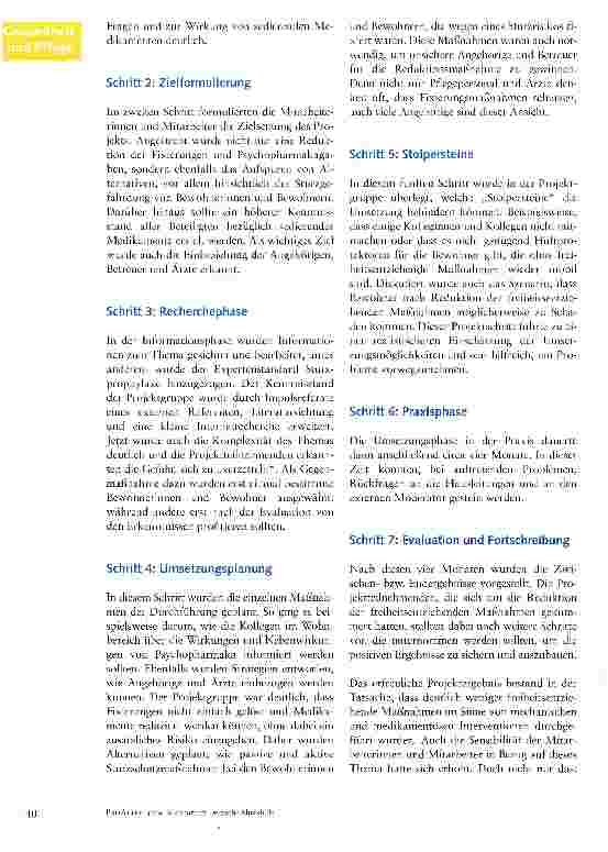 Vorschauseite 2: Fortbildung ist gut,Projektinhalte direkt umsetzen ist besser
