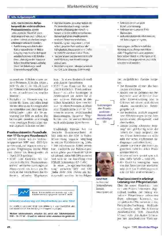 Vorschauseite 3: „Ärzte bleiben am Steuer