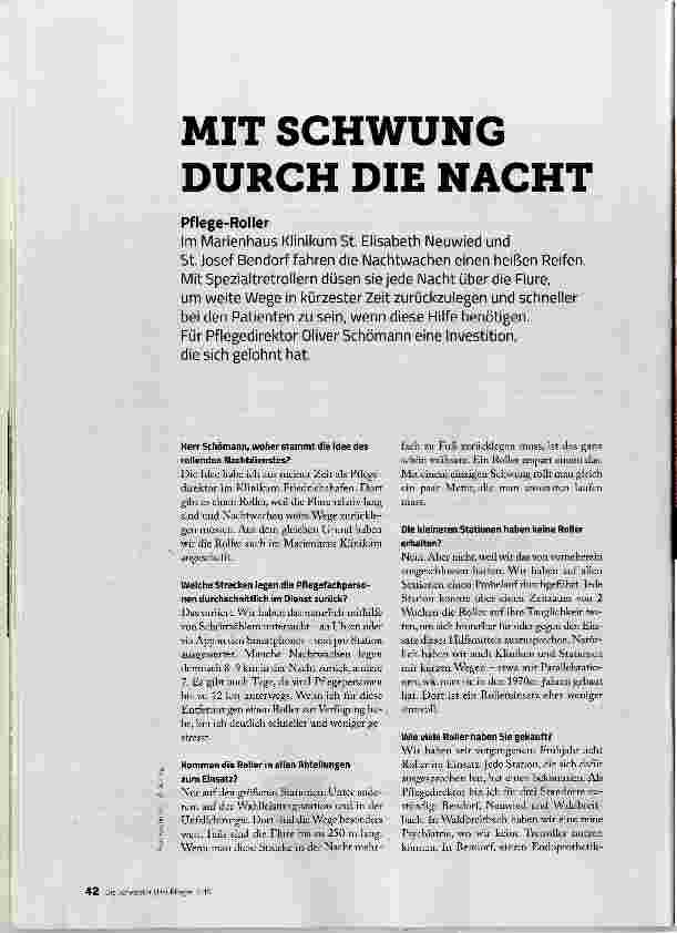 Vorschauseite 1: MIT SCHWUNG DURCH DIE NACHT