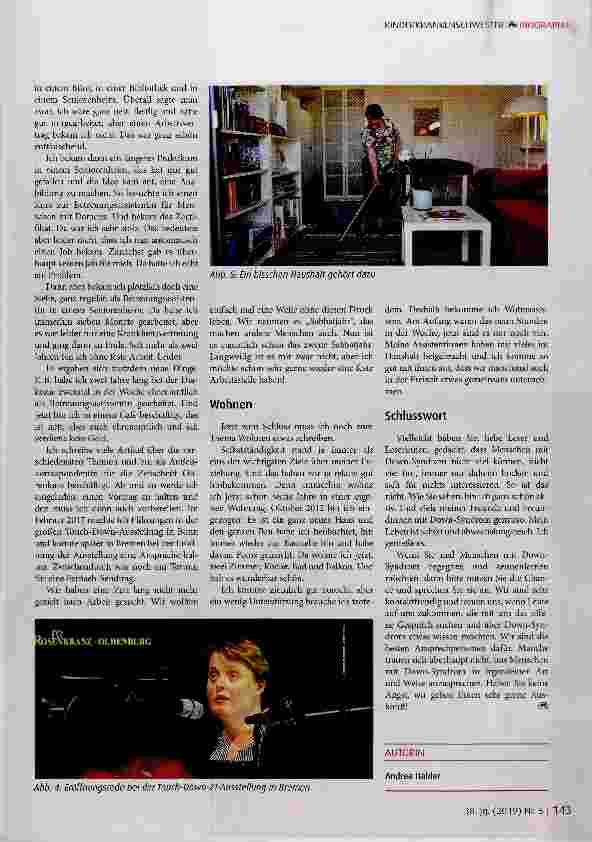 Vorschauseite 4: Integration, Inklusion und Ich mein Leben mit dem Down-Syndrom