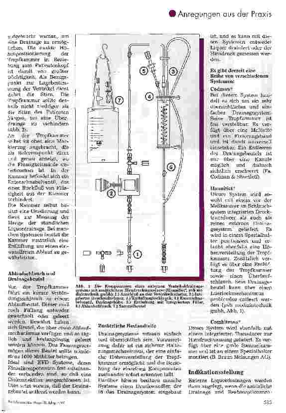 Vorschauseite 2: Die externe Ventrikeldrenaige