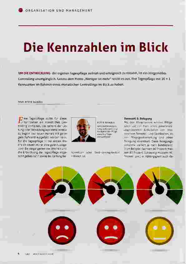 Vorschauseite 1: Die Kennzahlen im Blick