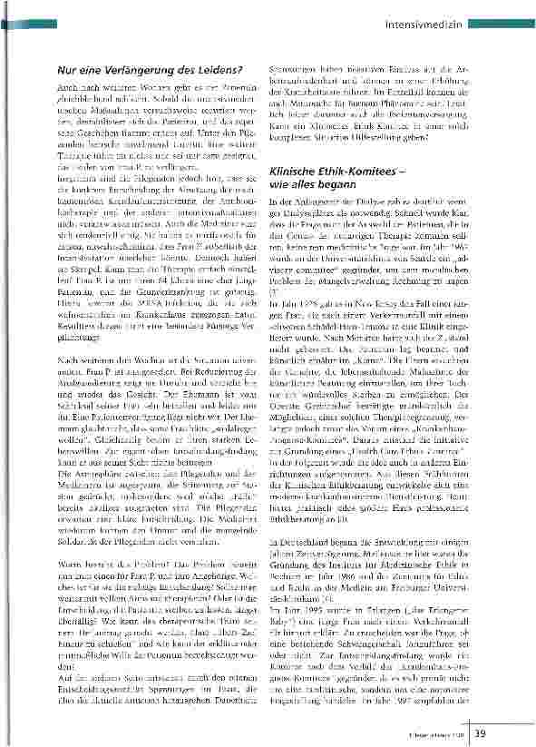 Vorschauseite 2: Ethikberatung vor Ort