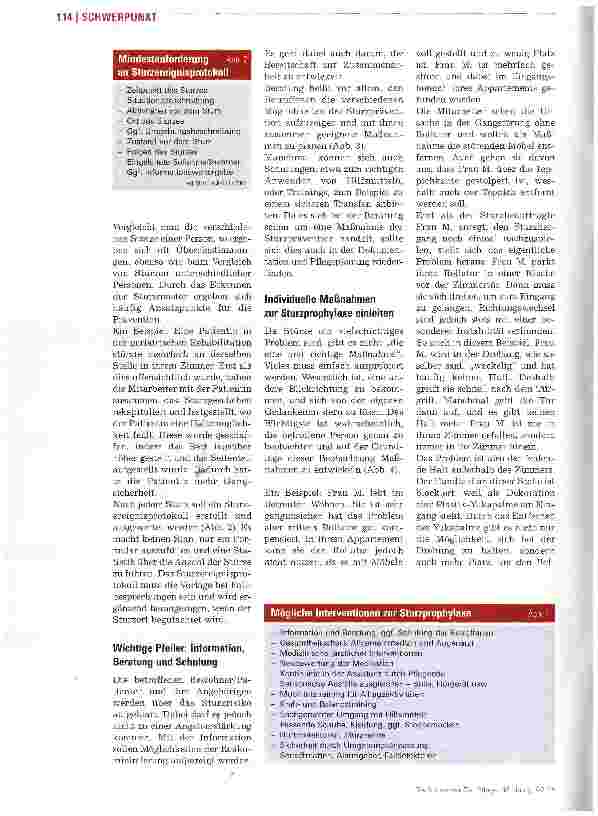 Vorschauseite 3: Sturzrisiken erfolgreich reduzieren