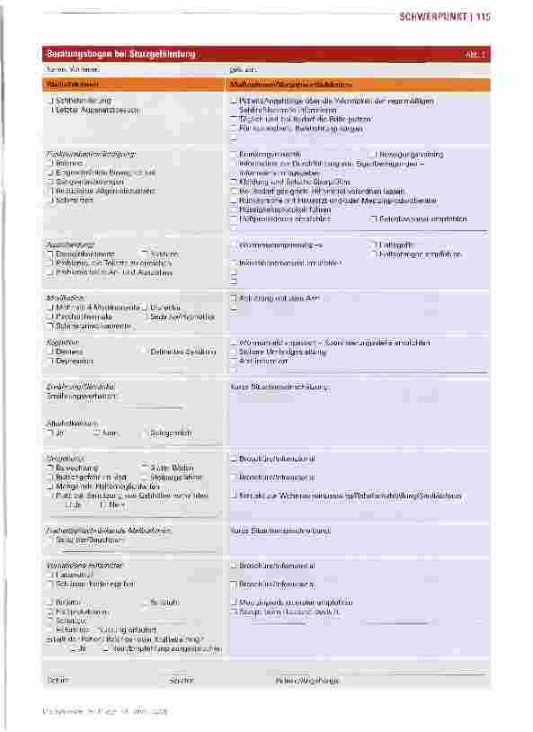 Vorschauseite 4: Sturzrisiken erfolgreich reduzieren