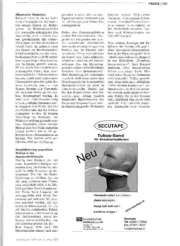 Vorschauseite 4: Die Arzneimitteltherapiesicherheit erhöhen