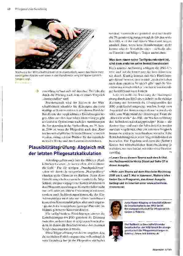 Vorschauseite 3: Ein Schritt in die richtige Richtung