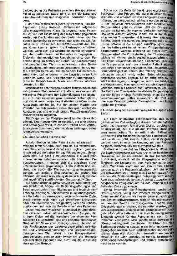 Vorschauseite 4: Die Notwendigkeit einer fachlichen Weiterbildung für das Pflegepersonal in der Psychiatrie, begründet im Wandel innerhalb dieser Disziplin