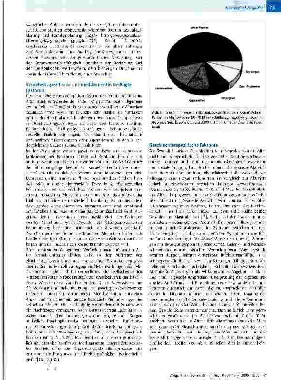 Vorschauseite 4: Alterssexualität - (k)ein Tabu in der gerontopsychiatrischen Pflege
