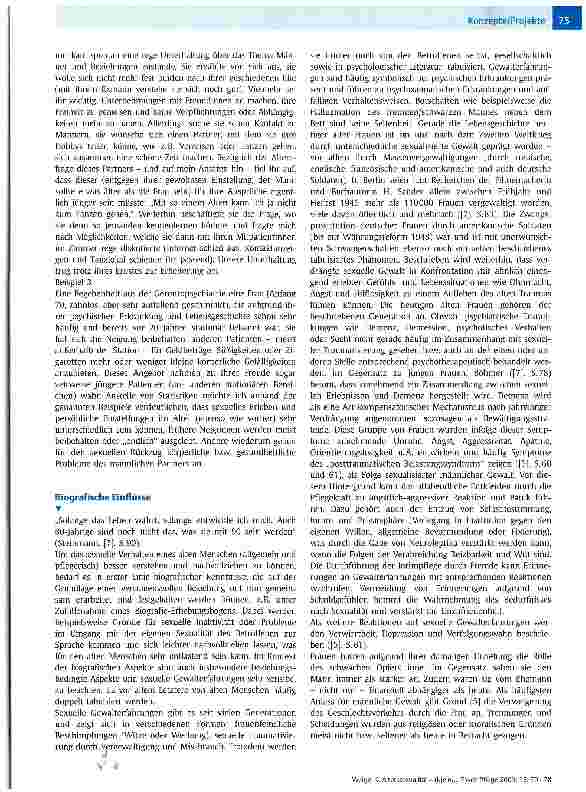 Vorschauseite 6: Alterssexualität - (k)ein Tabu in der gerontopsychiatrischen Pflege
