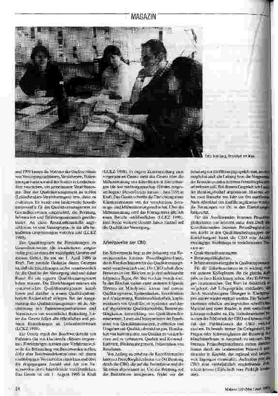 Vorschauseite 2: Qualitätsentwicklung in den Niederlanden Ein Modell für Deutschland?!