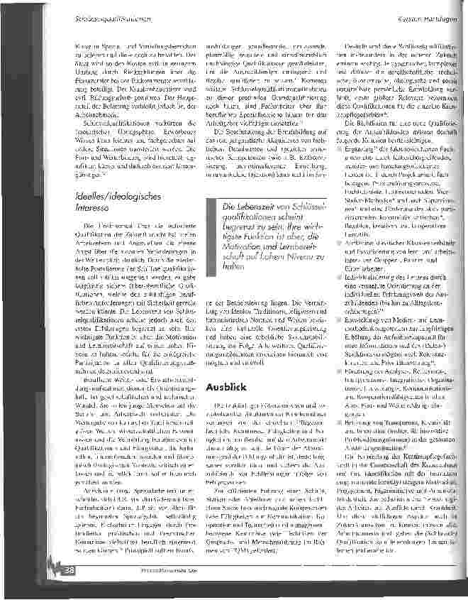Vorschauseite 4: Die Förderung der Ausbildung von Schlüsselqualifikationen in der Aus-, Fortund Weiterbildung in der Krankenpflege Nutzen und Auswirkungen für Auszubildende, Lehrerinnen und Kranke…