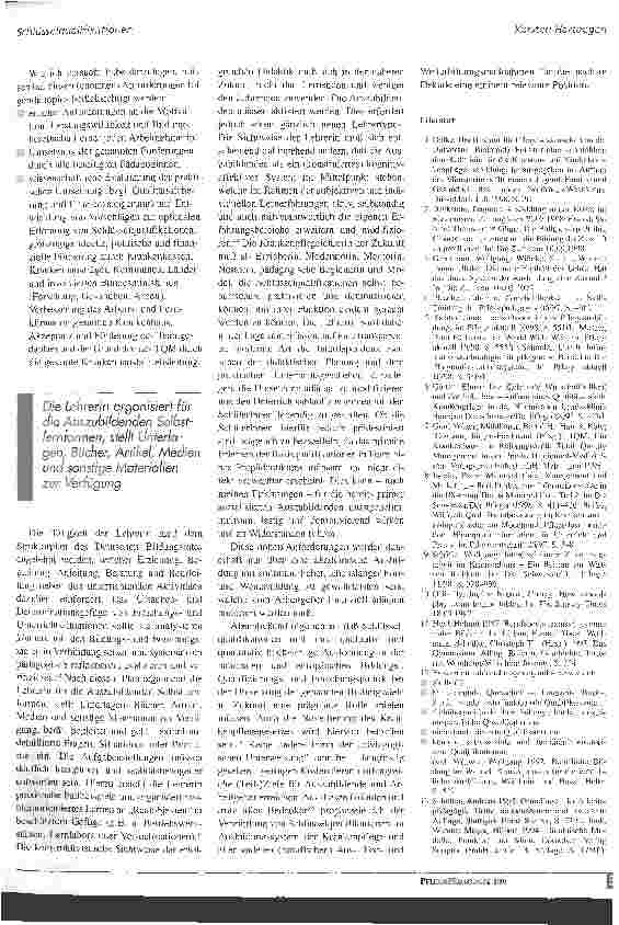 Vorschauseite 5: Die Förderung der Ausbildung von Schlüsselqualifikationen in der Aus-, Fortund Weiterbildung in der Krankenpflege Nutzen und Auswirkungen für Auszubildende, Lehrerinnen und Kranke…