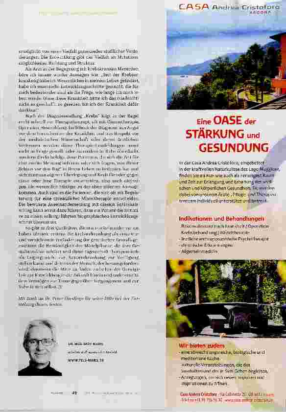 Vorschauseite 4: Krebs als Entwicklungs-Erkrankung