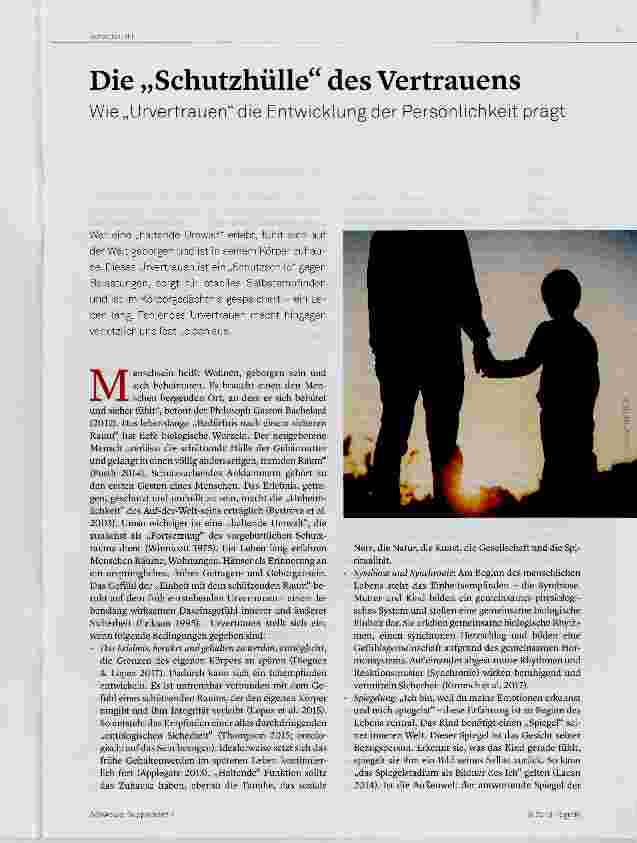 Vorschauseite 1: Die „Schutzhülle“ des Vertrauens