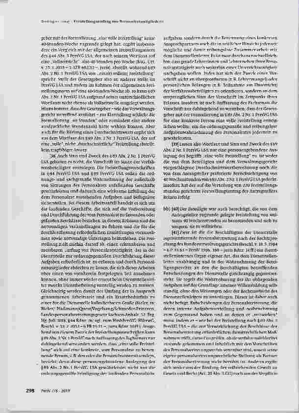 Vorschauseite 3: Freistellungsumfang von Personalratsmitgliedern
