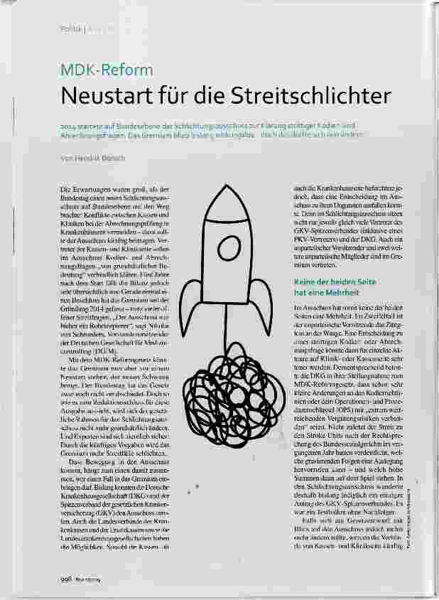 Vorschauseite 1: Neustart für die Streitschlichter