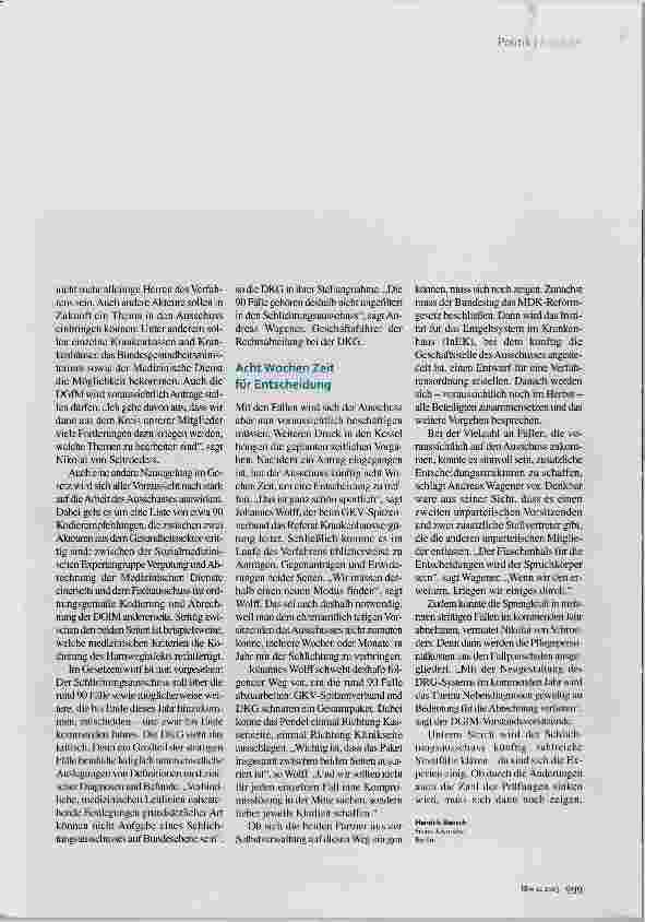 Vorschauseite 2: Neustart für die Streitschlichter