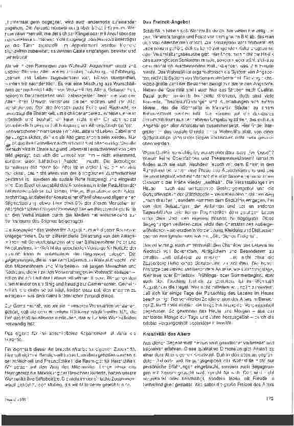 Vorschauseite 3: Gegen den Strom / Das Bild vom Alter, Korrekturen und Konsequenzen