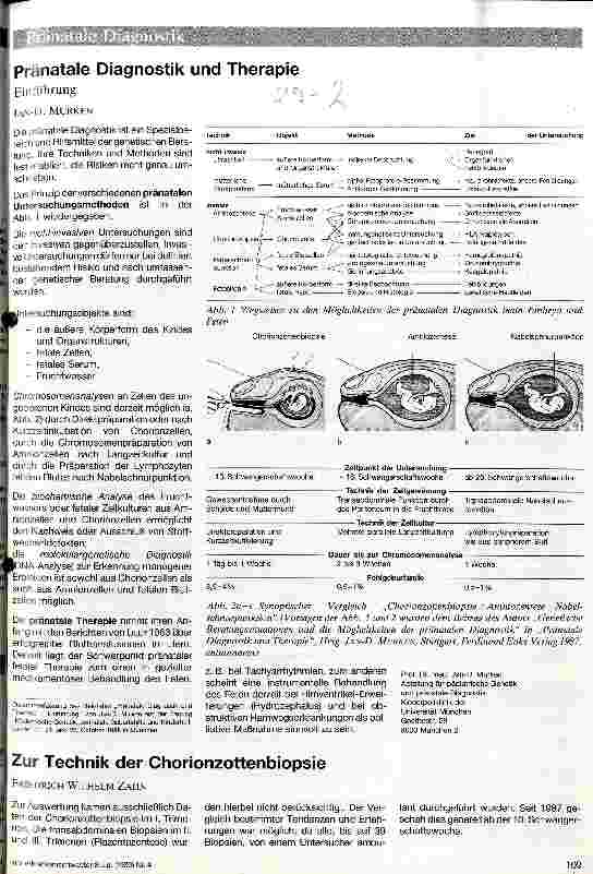 Vorschauseite 1: Pränatale Diagnostik und Therapie Einführung