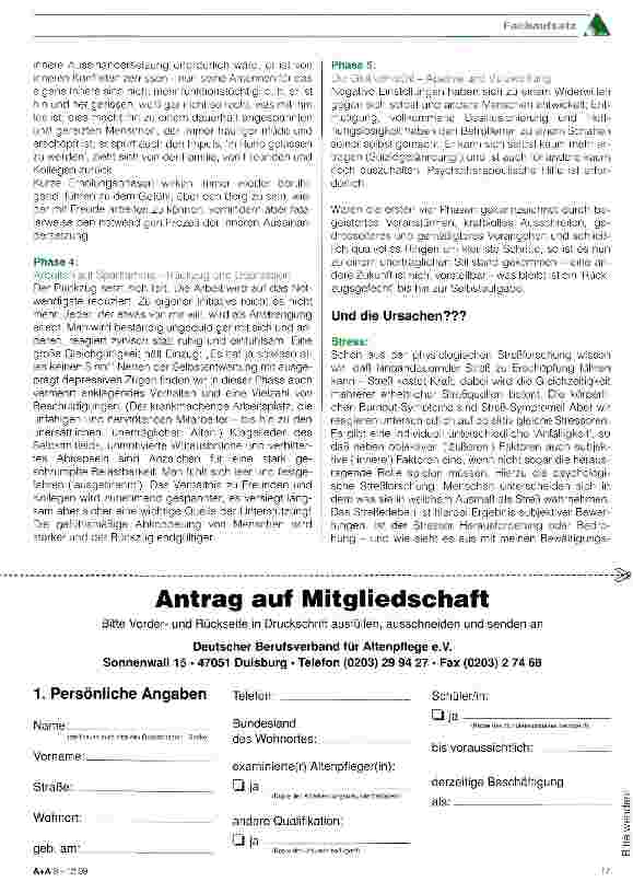 Vorschauseite 4: BURNOUT Wenn das Feuer zu erlöschen droht