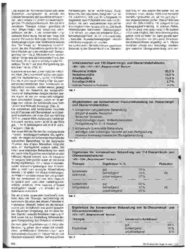 Vorschauseite 3: Frakturbehandlung im hohen Lebensalterein ärztliches, pflegerisches und soziales Problem // Oberarmkopfund Oberarmhalsfraktur